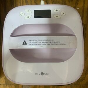 HTVRONT Pink Heat Press Machine